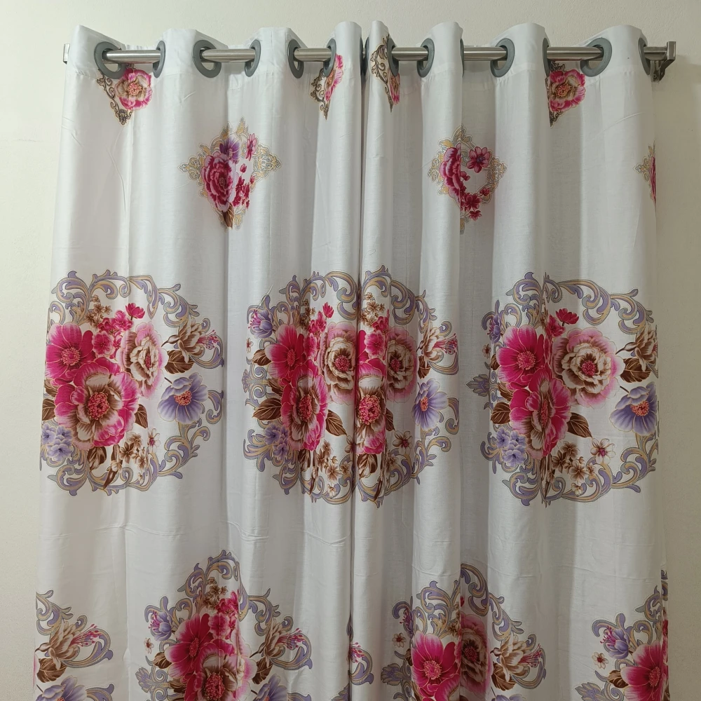 4 Kuchi Cotton Fabrics Curtain (44 X 82 inches) 01